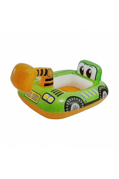 rexa inflatable float is shaped like a cartoon car