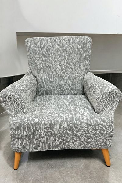 NEFİS HOME Jacquard Tree Bark Pattern Single Sofa Cover / Seat Cover 1 Piece