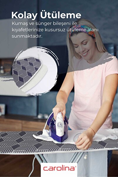 CAROLİNA Ütü Masası Kılıfı Lüx