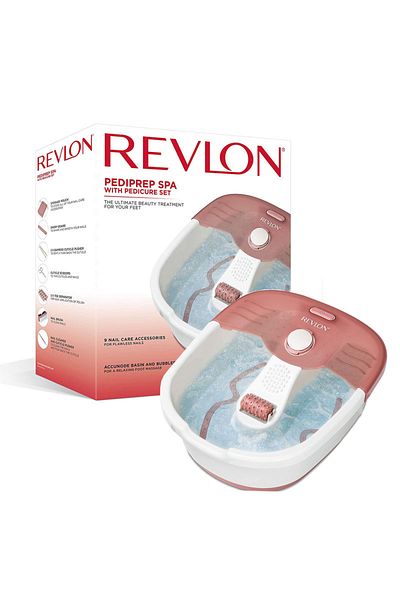 Revlon Aparat De Hidromasaj Pentru Picioare Foot Spa Plus Set Pentru Pedichiura