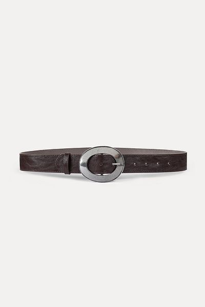 VATKALI Leather Belt with Antique Buckle