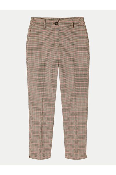 TATUUM Pantaloni din material textil pentru femei T2416.139B maro