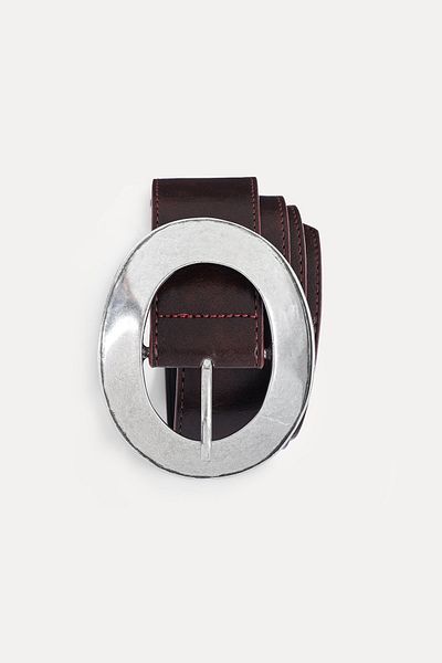 VATKALI Leather Belt with Antique Buckle