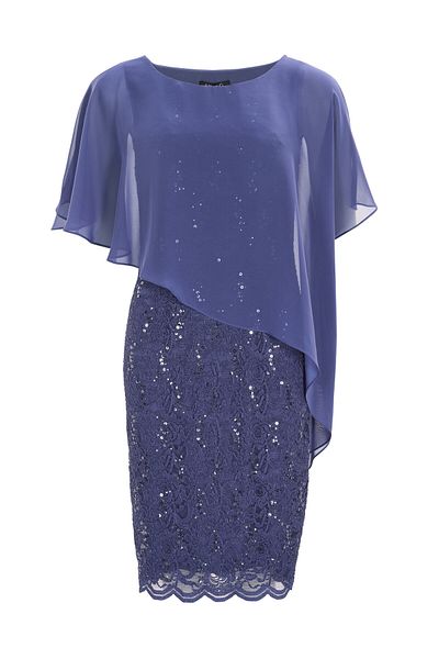 Swing Rochie de cocktail pentru femei 77760410 Albastră