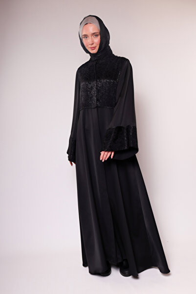 HARİKA WEAR عباية مقطعة بالحب