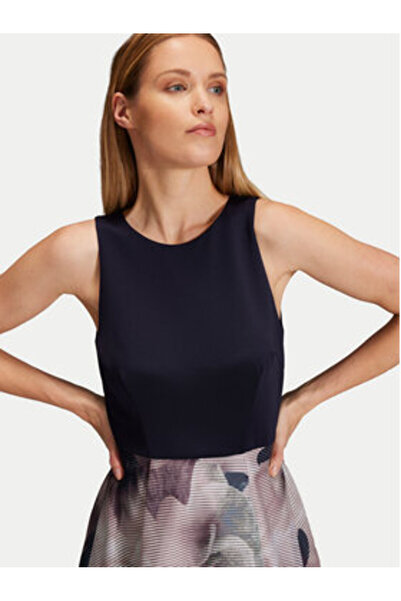 Swing Women's Cocktail Dress 5AH09100 Purple, Navy Blue