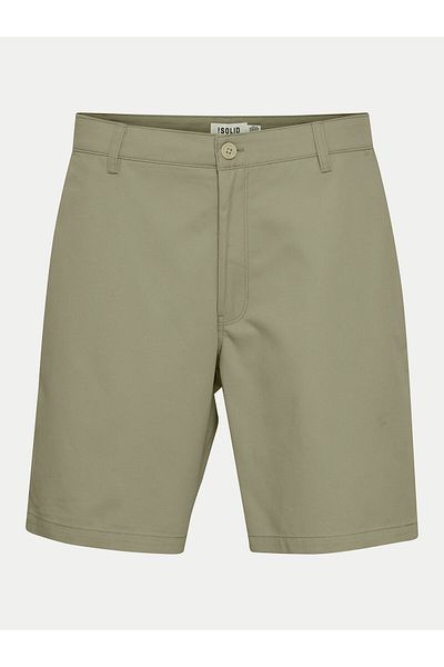 Solid Men's material shorts 21108215 Green