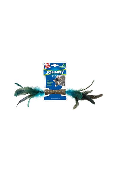 Gigwi Catnip “Johnny Sticks” with Double Side Natural Feather