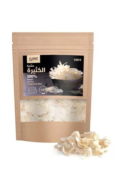 clenz صمغ القيصوم الطبيعي 100% - 100 غرام