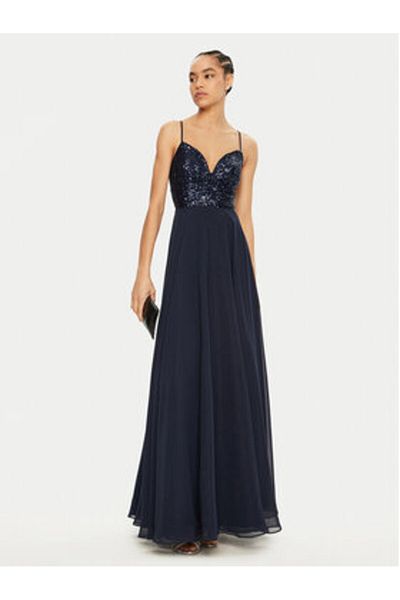 Swing Rochie de seară pentru femei 5AI09500 Albastru marin