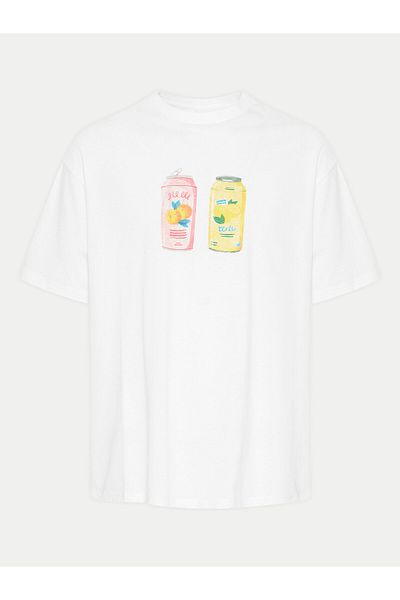 Solid Tricou bărbătesc 21108243 alb