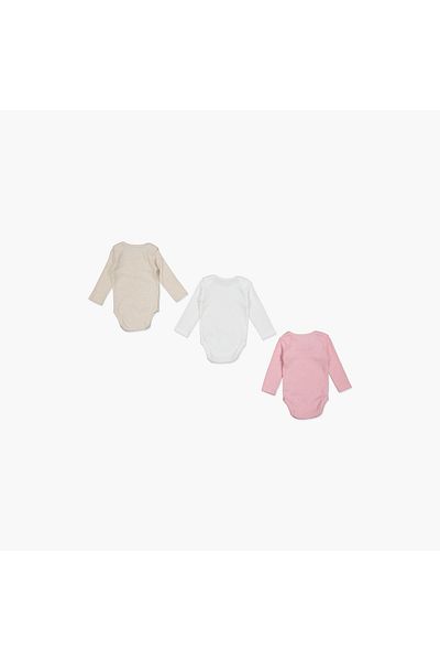 Juniors Long Sleeves Bodysuit - Set Of 3