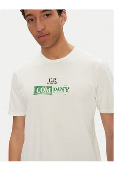 C.P. COMPANY Tricou bărbătesc cp company 18CMTS307A005431G Alb