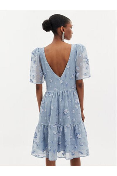 Custommade Rochie de cocktail pentru femei 999395482 albastră