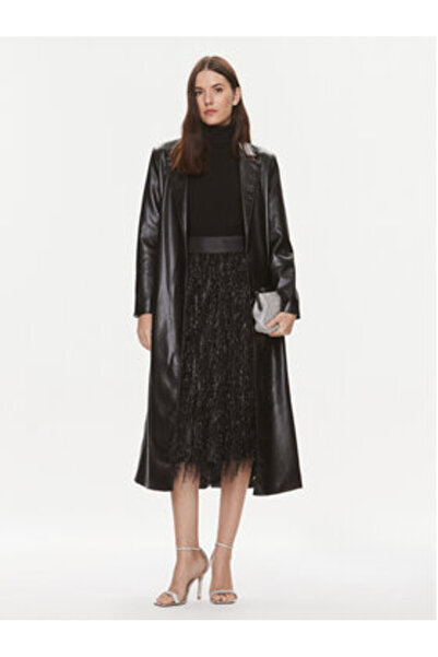 Custommade Fustă midi pentru femei 999795901 Negru