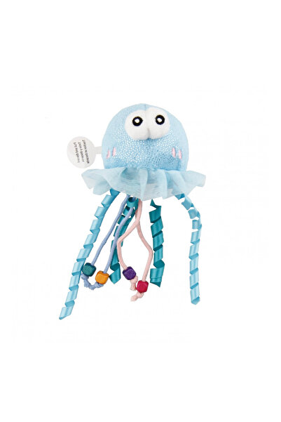 Gigwi GiGwi Shining Friends Jellyfish with Activated LED Light & Catnip Inside