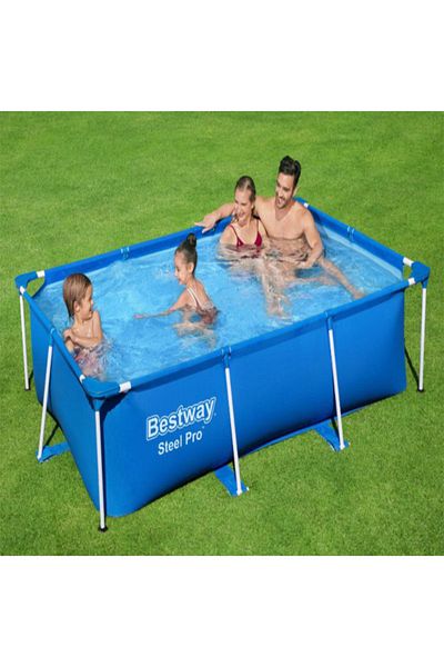 BESTWAY Deluxe Splash Jr. Frame Pool 259X170X61Cm 2300L-26-56403