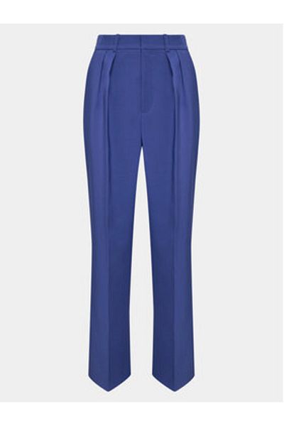 Custommade Pantaloni din material textil pentru femei 999425550 albaștri