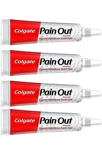 Colgate PainOut - Gives Express Relief From Tooth Pain - 10 ml (Pack of 4)