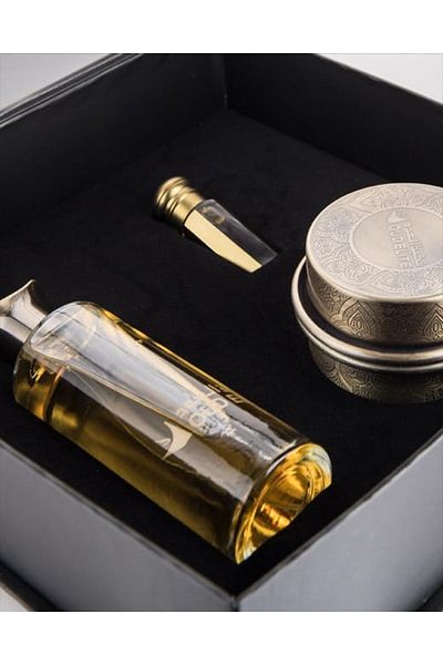OUD ELITE Roaya Gift Set Perfume (100 ml), Insence (60 Gram), Mini Spray (6 ml)