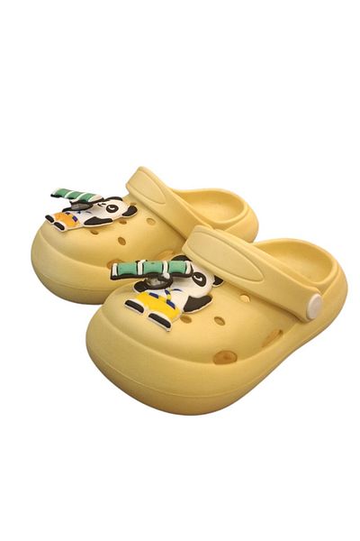 SOLMAZ Sabo Children's Slippers with Panda Figure