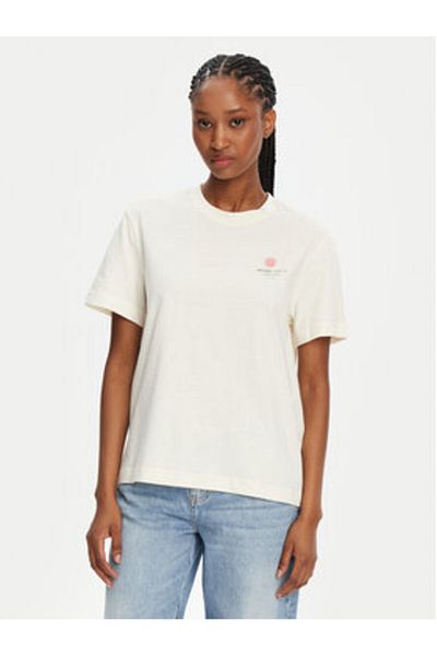 Mustang mustang Women's T-Shirt 1016141 Ecru