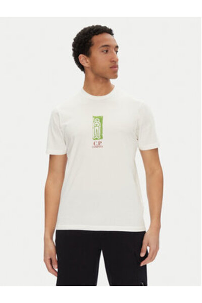 C.P. COMPANY cp company Men's T-Shirt 18CMTS310A005431G White