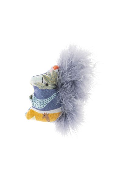 Gimcat Dream Squirrel Cat Toy - Blue