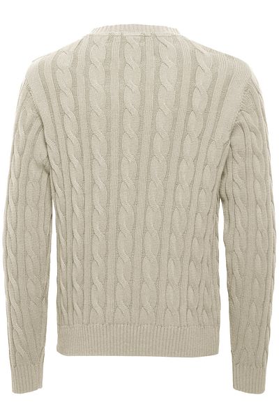 Solid Men's Sweater 21107899 Beige