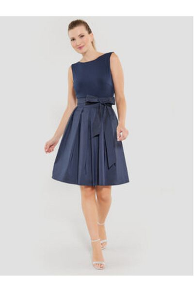 Swing Rochie de cocktail pentru femei 77760810 Albastru marin