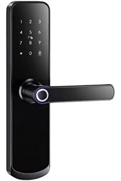 AKADA Smart Lock for Wooden and Iron Doors, Black Color RE-22