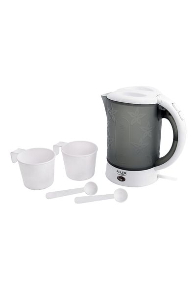 adler Adler AD 1268 electric travel kettle, 2 cups, 2 spoons, 600W