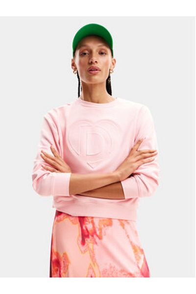 Desigual Women's Sweatshirt 24SWSK30 Pink
