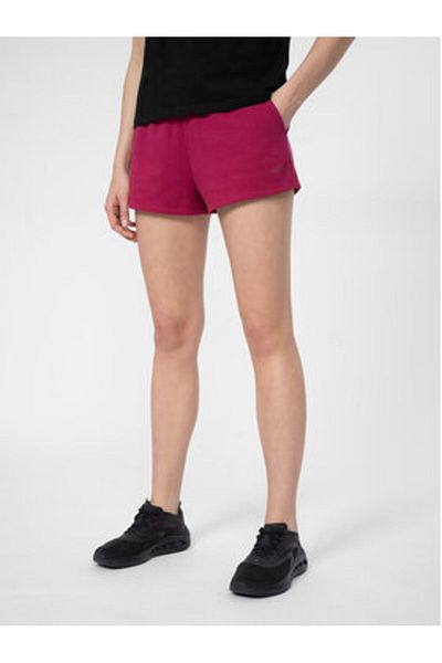 4F Pantaloni scurți sport pentru femei 4FSS23TSHOF175 roz