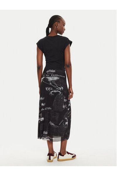 Desigual Women's Casual Dress 24WWVK77 Black