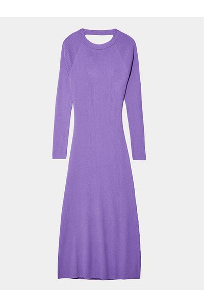 Sisley sisley Women's Knitted Dress 1B7YMV00M Purple