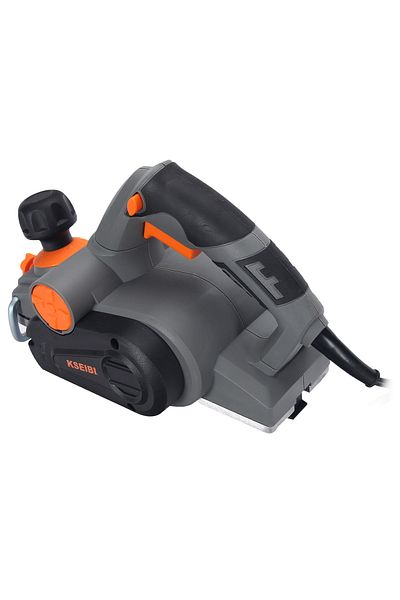 kseibi Electric Planer 710W, V-groove in Aluminum Base,16500 Rpm, Dual-Handle Design