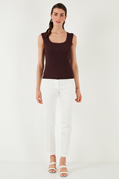 Lela Slim Fit Thick Lace Square Collar Wrap 2 Pack Undershirt Athlete 5864979S2