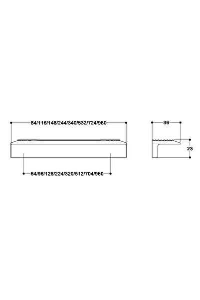 System Mobilya Kulbu Antik Sarı Renk 224mm Kulp 1 Adet (SY9064 0224 ABM)
