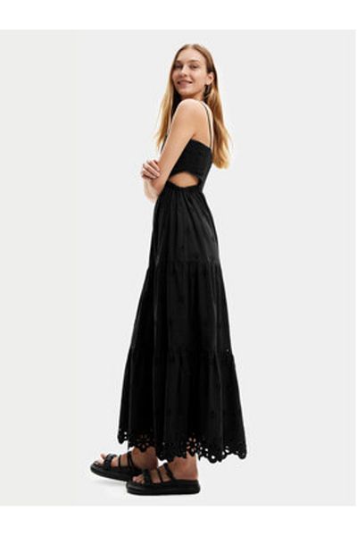 Desigual Women Summer Dress 24SWVW12 Black