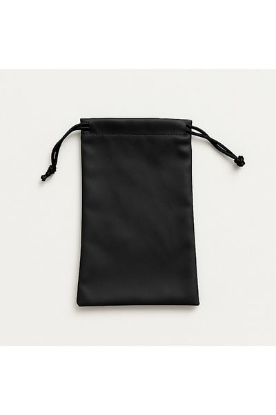 OEM Glasses Case, With String, Pouch Case, Black