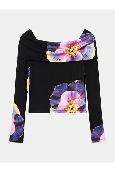 Desigual Women Blouse 24WWTK92 Black