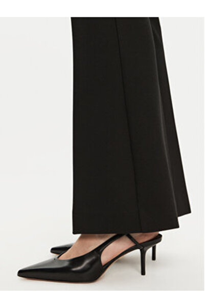 Simona Corsellini Pantaloni din material textil pentru femei A24CPPA011 Negri