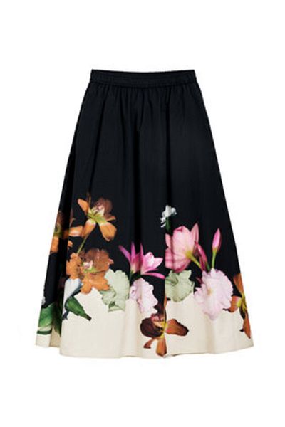 Desigual Fustă de damă în formă de A 25SWFW18 Neagră