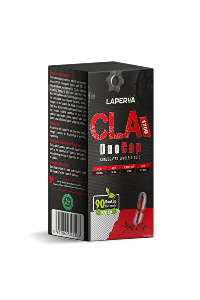 Laperva Cla Keto Cut، 1700 ملغ، 90 كبسولة مزدوجة، لدعم مستويات السكر في الدم