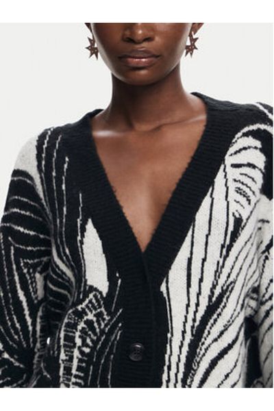 Desigual Women's Cardigan 24WWJF26 Black