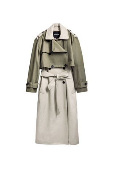Desigual Trench pentru femei 25SWEW49 bej
