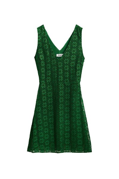 Desigual Women's Cocktail Dress 25SWVW53 Green