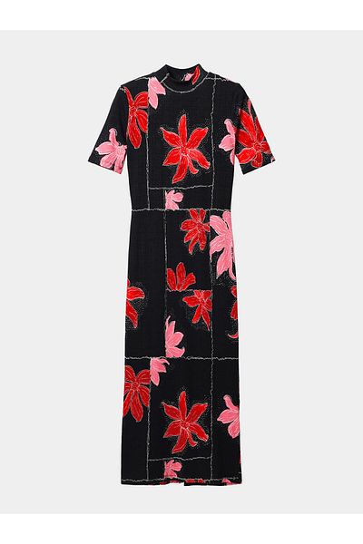 Desigual Women Summer Dress 24SWVK40 Black