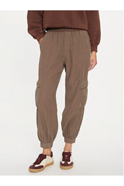 Deha Pantaloni de trening pentru femei D12367 maro